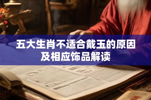 五大生肖不适合戴玉的原因及相应饰品解读 五大生肖不适合戴玉的原因及相应饰品解读