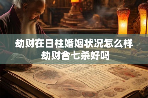 劫财在日柱婚姻状况怎么样 劫财合七杀好吗 劫财在日柱婚姻状况怎么样 劫财合七杀好吗