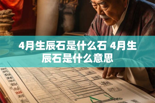 4月生辰石是什么石 4月生辰石是什么意思 4月生辰石是什么石 4月生辰石是什么意思
