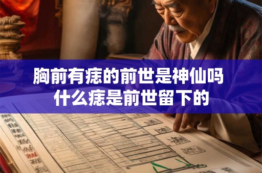 胸前有痣的前世是神仙吗 什么痣是前世留下的 胸前有痣的前世是神仙吗 什么痣是前世留下的