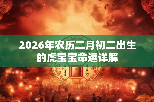 2026年农历二月初二出生的虎宝宝命运详解 2026年农历二月初二出生的虎宝宝命运详解