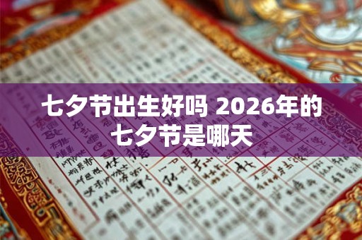七夕节出生好吗 2026年的七夕节是哪天 七夕节出生好吗 2026年的七夕节是哪天