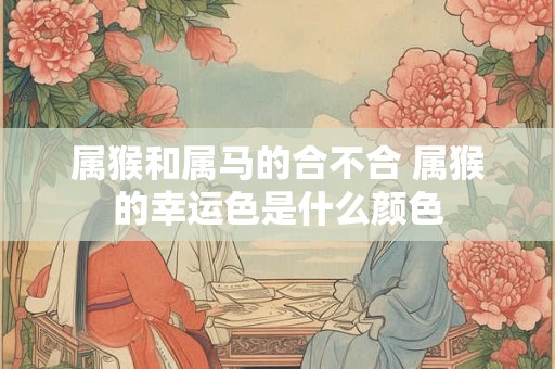 属猴和属马的合不合 属猴的幸运色是什么颜色 属猴和属马的合不合 属猴的幸运色是什么颜色