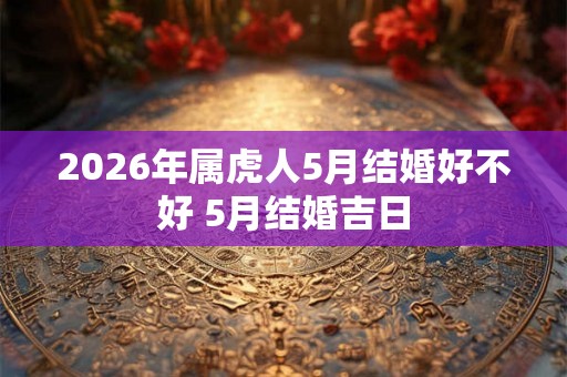 2026年属虎人5月结婚好不好 5月结婚吉日 2026年属虎人5月结婚好不好 5月结婚吉日