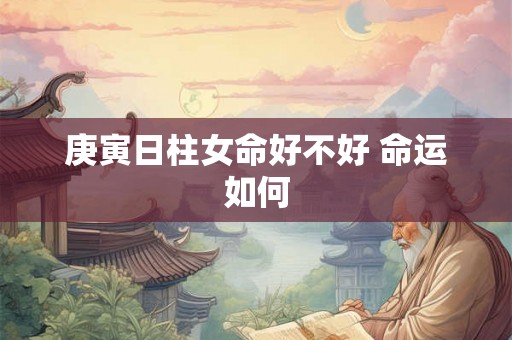 庚寅日柱女命好不好 命运如何 庚寅日柱女命好不好 命运如何