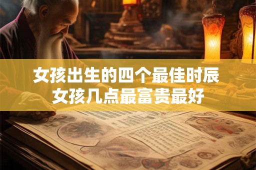 女孩出生的四个最佳时辰 女孩几点最富贵最好 女孩出生的四个最佳时辰 女孩几点最富贵最好