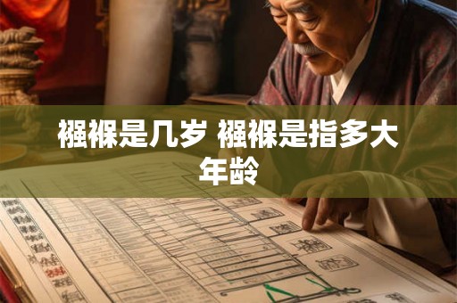 襁褓是几岁 襁褓是指多大年龄 襁褓是几岁 襁褓是指多大年龄