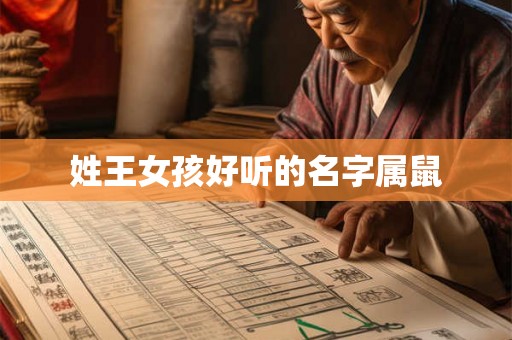 姓王女孩好听的名字属鼠