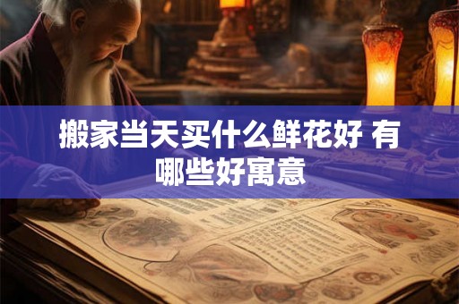 搬家当天买什么鲜花好 有哪些好寓意 搬家当天买什么鲜花好 有哪些好寓意