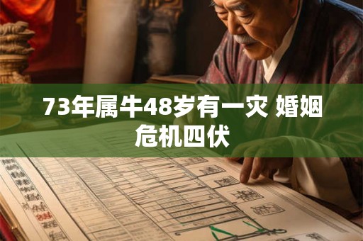 73年属牛48岁有一灾 婚姻危机四伏 73年属牛48岁有一灾 婚姻危机四伏