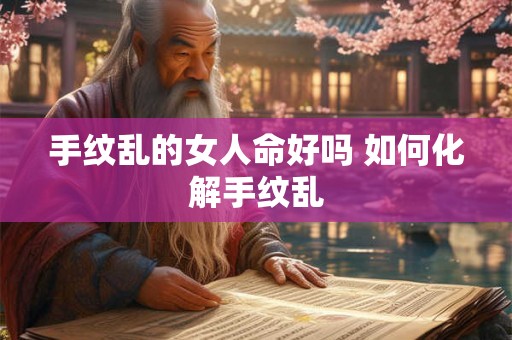 手纹乱的女人命好吗 如何化解手纹乱 手纹乱的女人命好吗 如何化解手纹乱