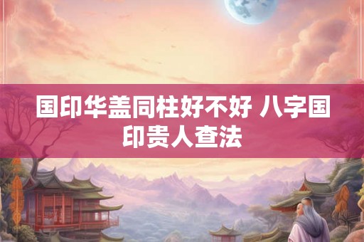 国印华盖同柱好不好 八字国印贵人查法 国印华盖同柱好不好 八字国印贵人查法
