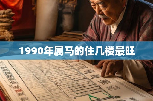 1990年属马的住几楼最旺 1990年属马的住几楼最旺