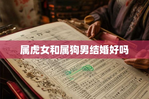 属虎女和属狗男结婚好吗 属虎女和属狗男结婚好吗