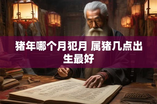 猪年哪个月犯月 属猪几点出生最好 猪年哪个月犯月 属猪几点出生最好