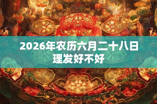 2026年农历六月二十八日理发好不好 2026年农历六月二十八日理发好不好