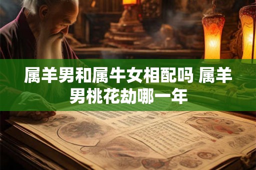 属羊男和属牛女相配吗 属羊男桃花劫哪一年