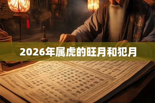 2026年属虎的旺月和犯月 2026年属虎的旺月和犯月