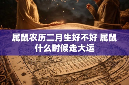 属鼠农历二月生好不好 属鼠什么时候走大运 属鼠农历二月生好不好 属鼠什么时候走大运