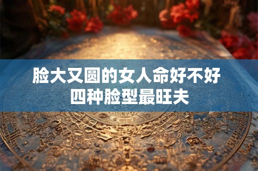 脸大又圆的女人命好不好 四种脸型最旺夫 脸大又圆的女人命好不好 四种脸型最旺夫