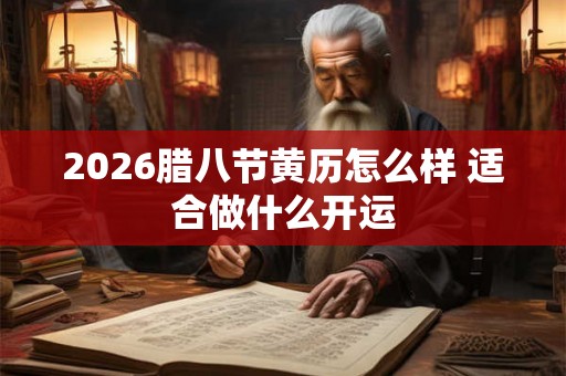 2026腊八节黄历怎么样 适合做什么开运 2026腊八节黄历怎么样 适合做什么开运