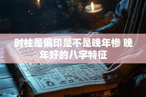 时柱是偏印是不是晚年惨 晚年好的八字特征