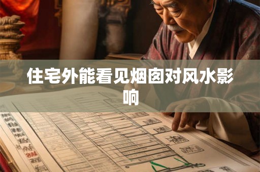 住宅外能看见烟囱对风水影响
