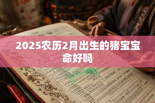 2025农历2月出生的猪宝宝命好吗 2025农历2月出生的猪宝宝命好吗