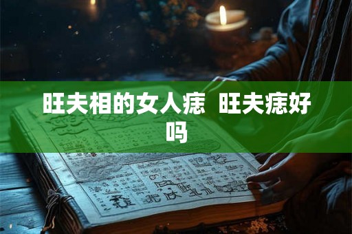 旺夫相的女人痣  旺夫痣好吗