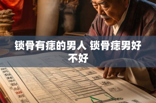 锁骨有痣的男人 锁骨痣男好不好 锁骨有痣的男人 锁骨痣男好不好