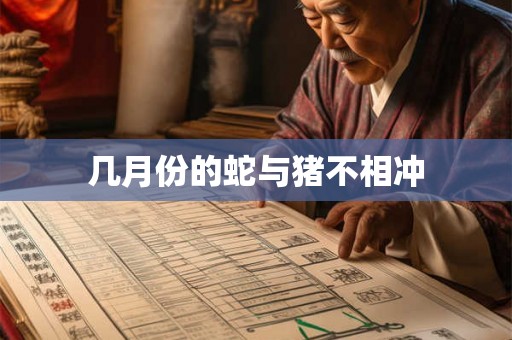 几月份的蛇与猪不相冲 几月份的蛇与猪不相冲
