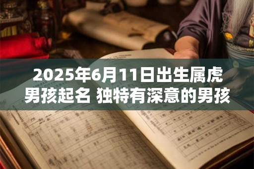 2025年6月11日出生属虎男孩起名 独特有深意的男孩名字 2025年6月11日出生属虎男孩起名 独特有深意的男孩名字