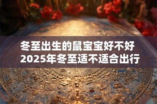冬至出生的鼠宝宝好不好 2025年冬至适不适合出行 冬至出生的鼠宝宝好不好 2025年冬至适不适合出行