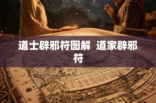 道士辟邪符图解  道家辟邪符
