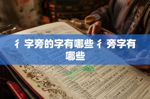 彳字旁的字有哪些 彳旁字有哪些 彳字旁的字有哪些 彳旁字有哪些