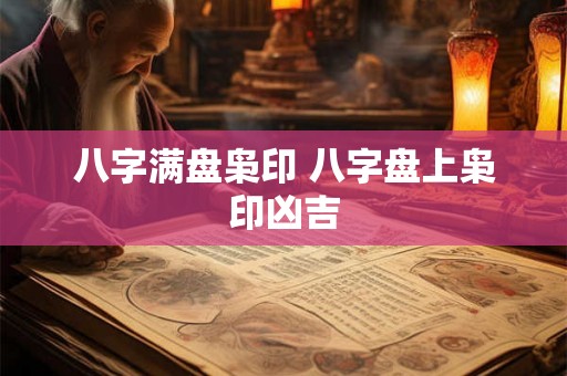 八字满盘枭印 八字盘上枭印凶吉