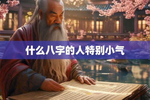 什么八字的人特别小气 什么八字的人特别小气