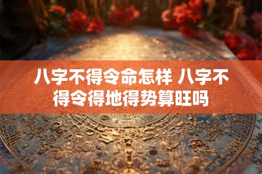 八字不得令命怎样 八字不得令得地得势算旺吗 八字不得令命怎样 八字不得令得地得势算旺吗