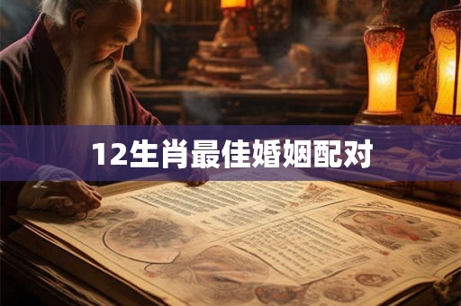 12生肖最佳婚姻配对