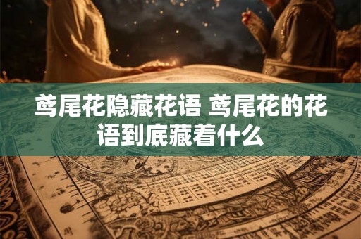 鸢尾花隐藏花语 鸢尾花的花语到底藏着什么