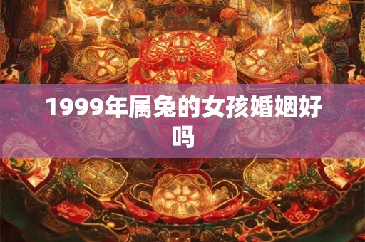 1999年属兔的女孩婚姻好吗