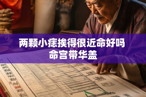 两颗小痣挨得很近命好吗 命宫带华盖 两颗小痣挨得很近命好吗 命宫带华盖