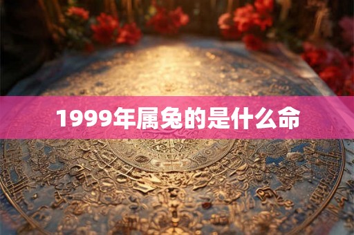 1999年属兔的是什么命 1999年属兔的是什么命