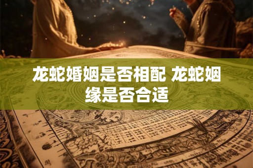 龙蛇婚姻是否相配 龙蛇姻缘是否合适 龙蛇婚姻是否相配 龙蛇姻缘是否合适