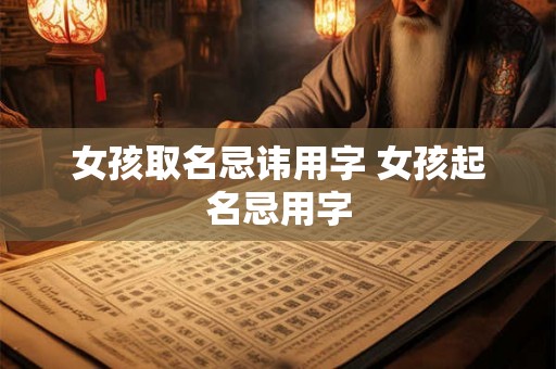 女孩取名忌讳用字 女孩起名忌用字 女孩取名忌讳用字 女孩起名忌用字