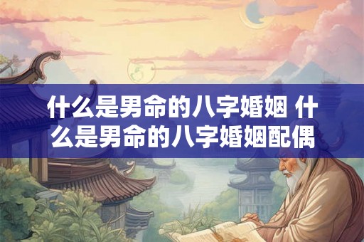 什么是男命的八字婚姻 什么是男命的八字婚姻配偶 什么是男命的八字婚姻 什么是男命的八字婚姻配偶