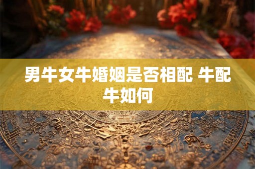 男牛女牛婚姻是否相配 牛配牛如何