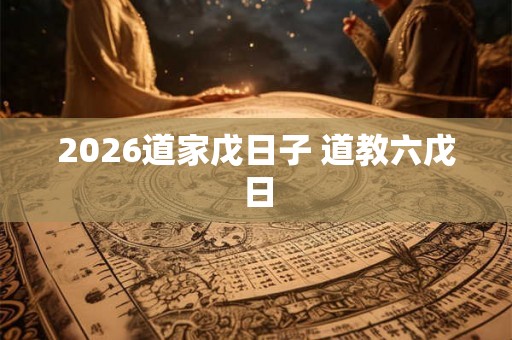 2026道家戊日子 道教六戊日