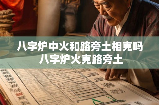 八字炉中火和路旁土相克吗 八字炉火克路旁土
