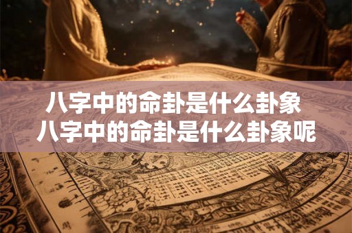 八字中的命卦是什么卦象 八字中的命卦是什么卦象呢 八字中的命卦是什么卦象 八字中的命卦是什么卦象呢